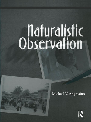 cover image of Naturalistic Observation